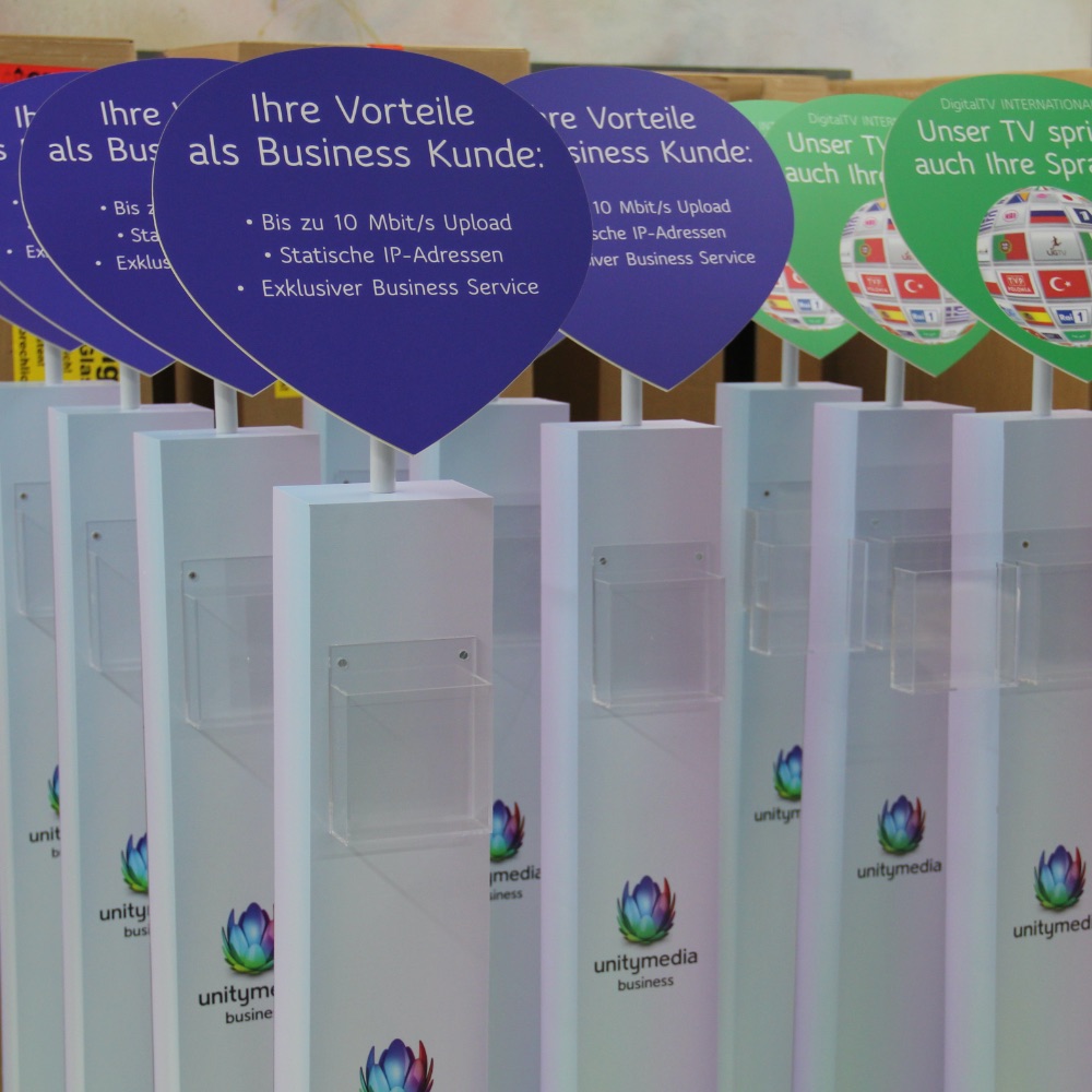 POS Display für Unity Media